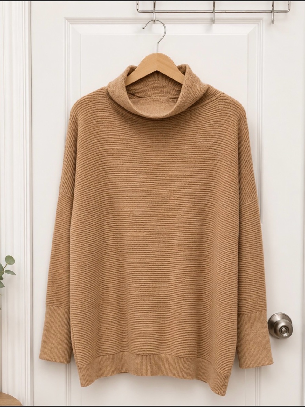 OAK Tan Knit Sweater